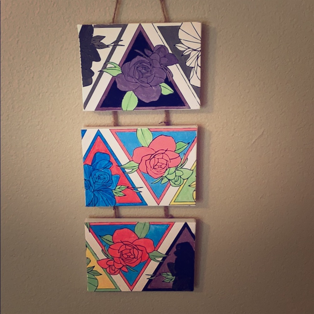 Flower floral painting